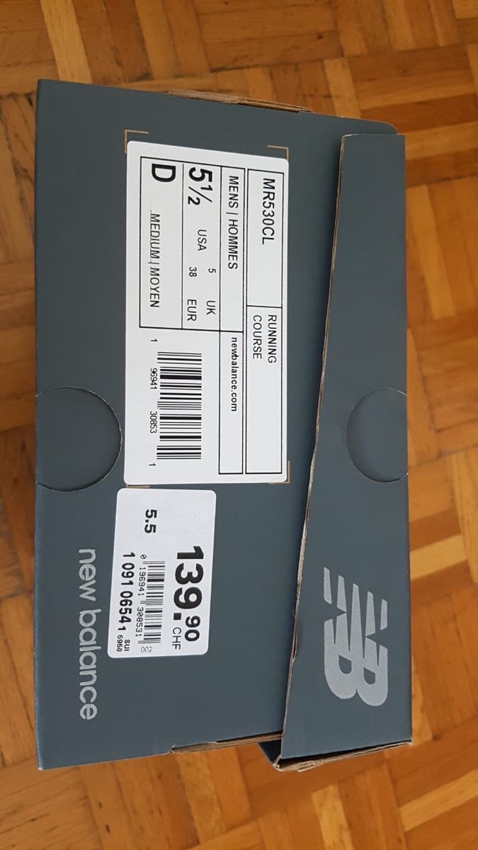 New Balance Scarpe da uomo: New Balance 530 Gr 38. – Nuovo e nell'imballaggio originale da Zürich venduto da 280_yc86 8