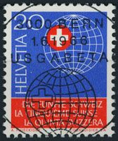 1966 - Fünfte Schweiz - Ersttag Voll Stempel ET