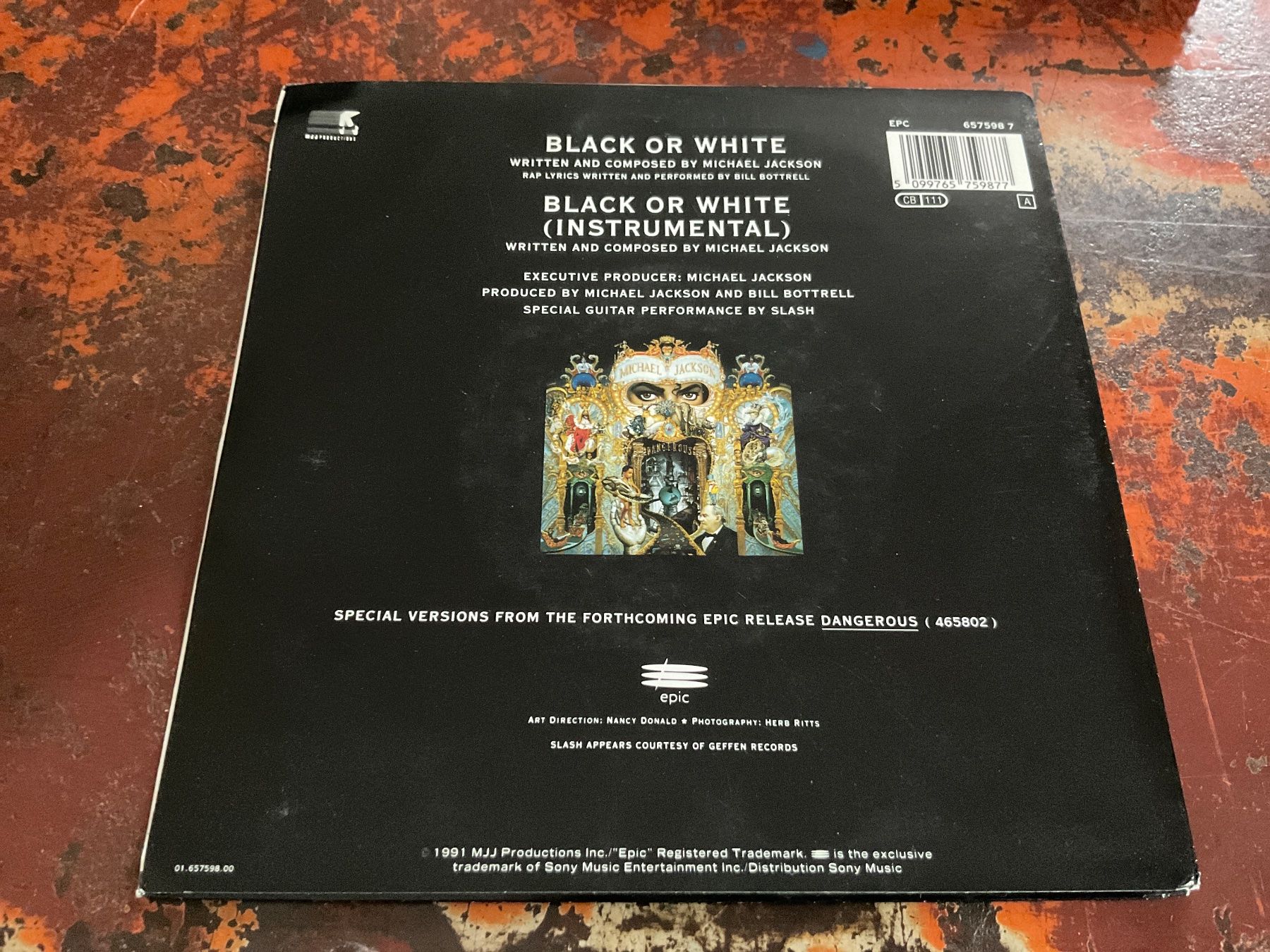 Schallplatten: Michael Jackson Black or White Single7 – Gebraucht aus Delémont von vinylfreak01 1