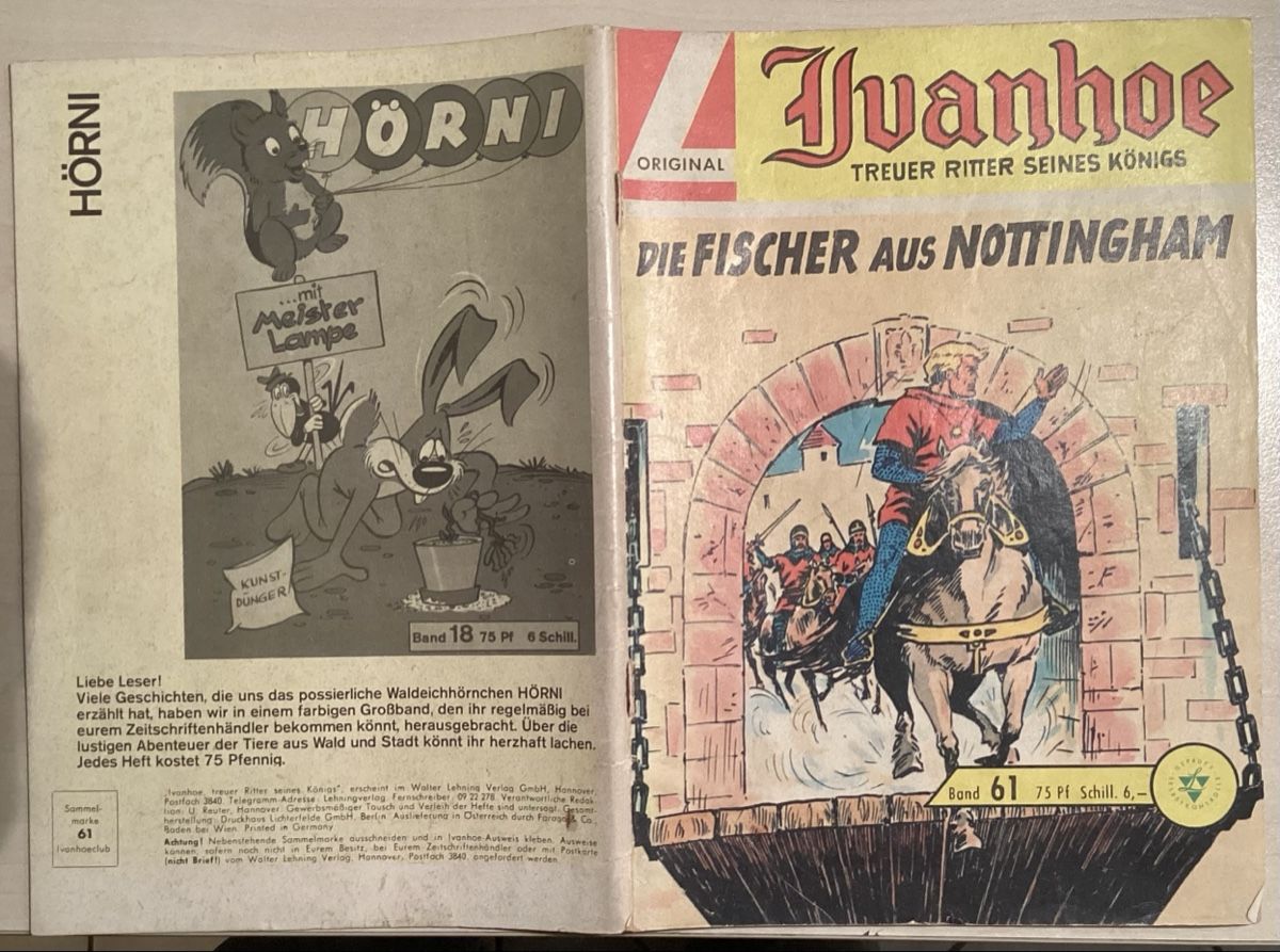 Comics: Comic  Ivanhoe – Gebraucht aus Reinach BL von Linda013 1