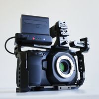Blackmagic BMPCC 4K. Ready-to-Shoot Rig. Cage & Power Kit