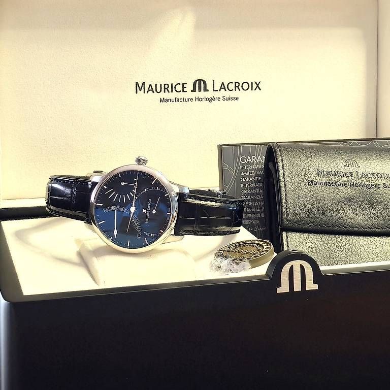 Maurice Lacroix Uhren: Maurice Lacroix Masterpiece Calendrier Rétrograde Full Set – Gebraucht aus Teufen AR von leki04 2