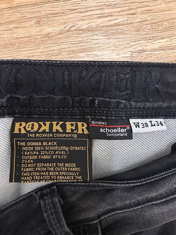 Jeans: Motorradjeans "The Donna Black" - Rokker – Usato da Küsnacht ZH venduto da bonitalina 3
