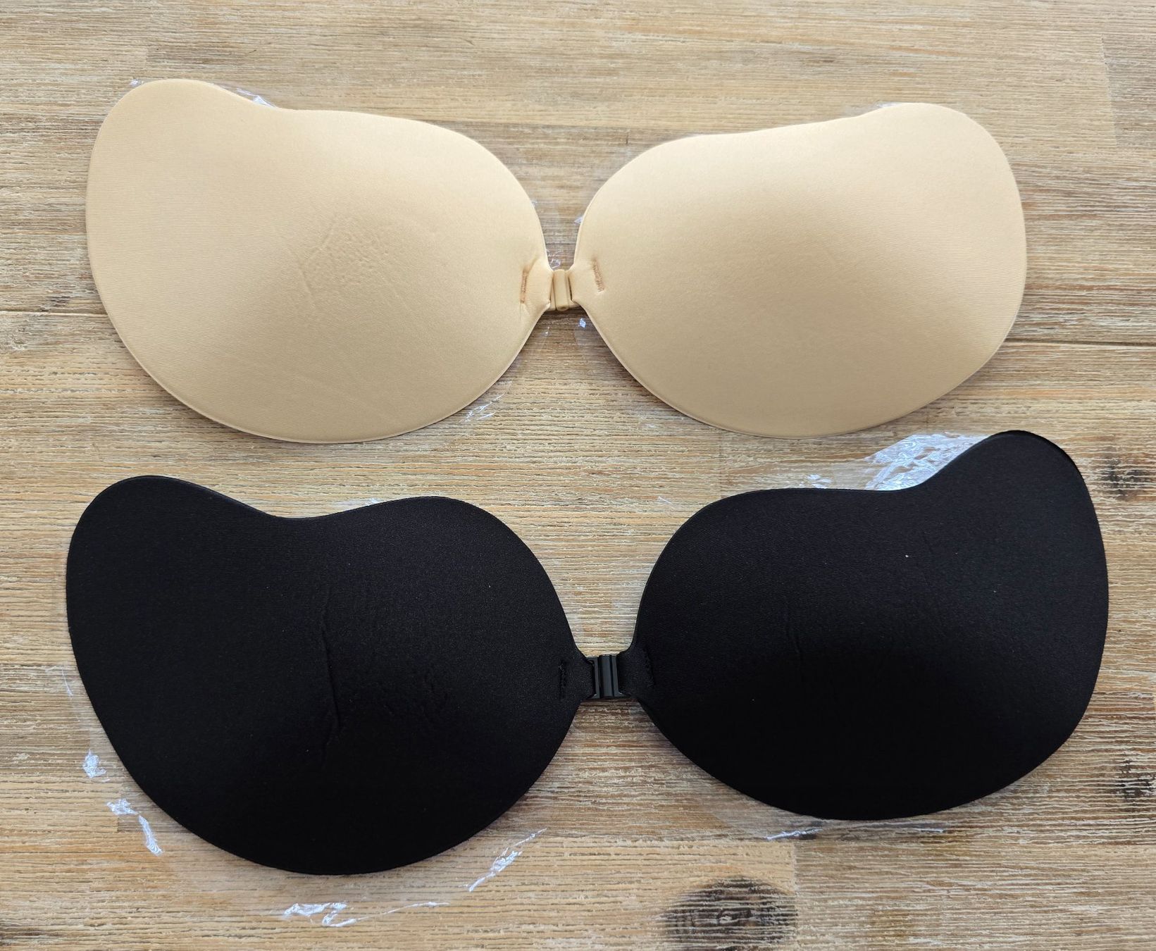 Altra biancheria intima: Selbstklebe BH Set schwarz beige Grösse D – Nuovo e nell'imballaggio originale da Willisau venduto da isa117