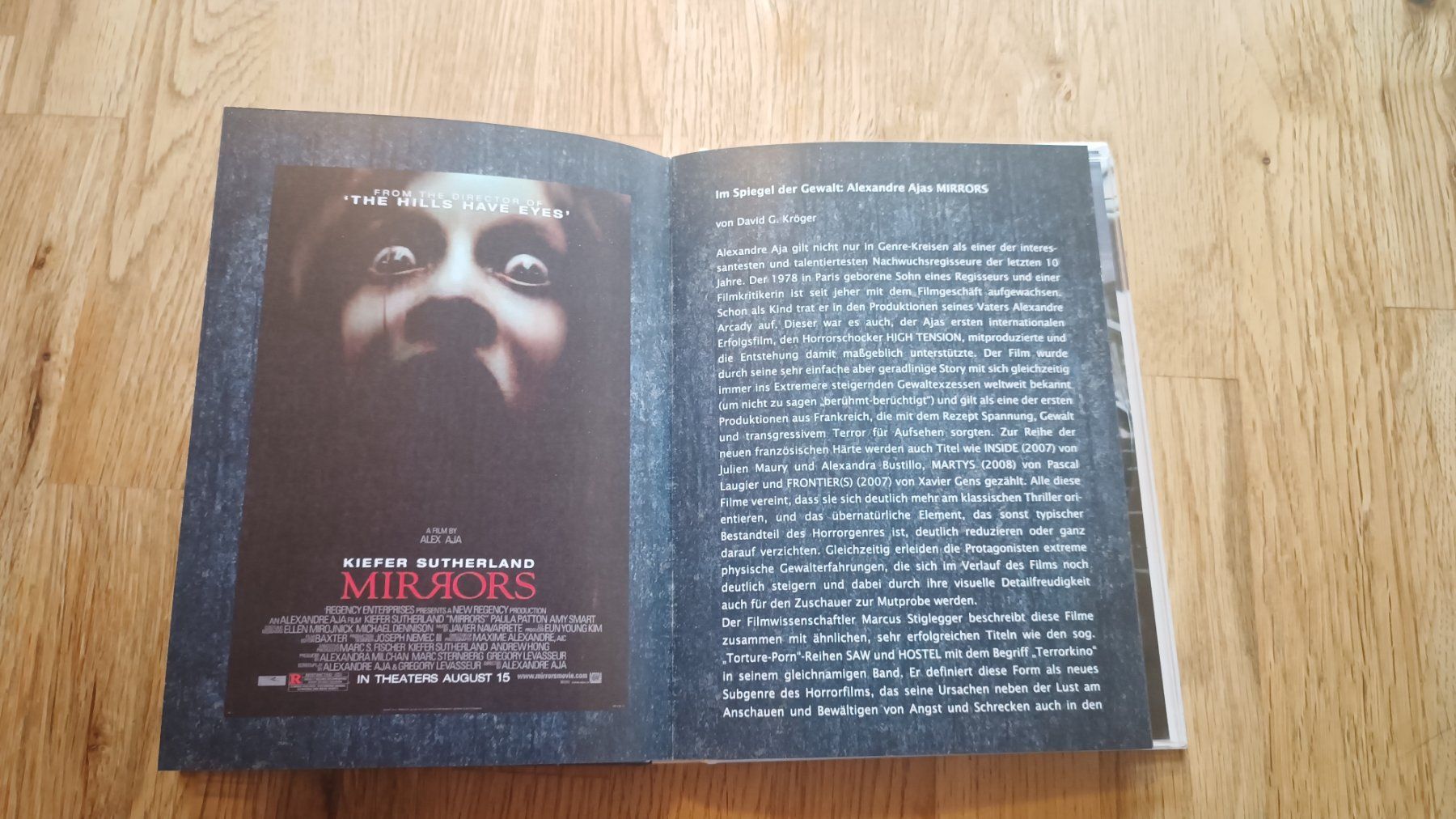 Tutti i DVDs: Mirrors Mediabook – Usato da Oberkulm venduto da Plankton 4