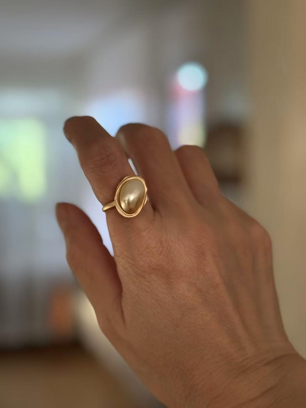 Ringe: Gold Keshi Fingerring 18 Karat – Neu (gemäss Beschreibung) aus Gelterkinden von Regiorider 3