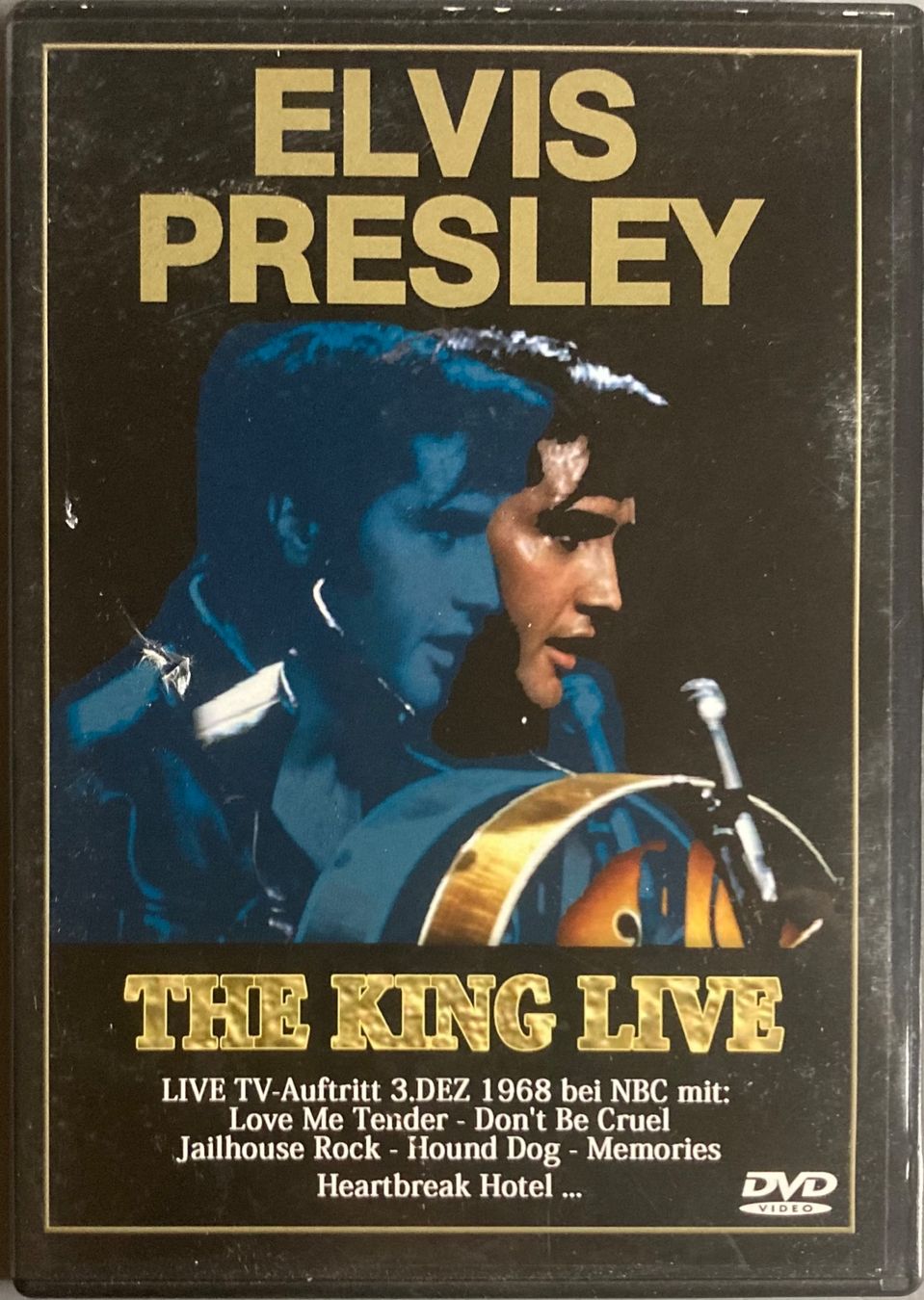 Tutti i DVDs: ELVIS PRESLEY - THE KING LIVE – Usato da Poliez-Pittet venduto da Newtown-Records