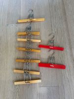 9 x Hosenbügel / Hosenklemmbügel Union