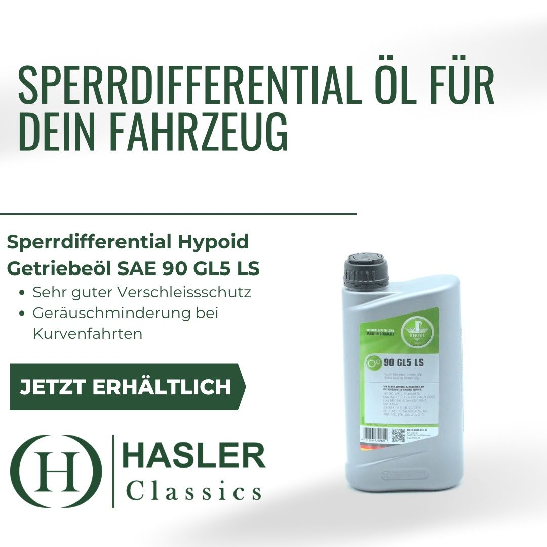 Oli & Additivi: Sperrdifferential Hypoid Getriebeöl LS SAE 90 – Nuovo e nell'imballaggio originale da Guntershausen venduto da Hasler-Classics 1