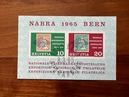 CH  1959  Nabag  Block  Erstag gest.  (5872)