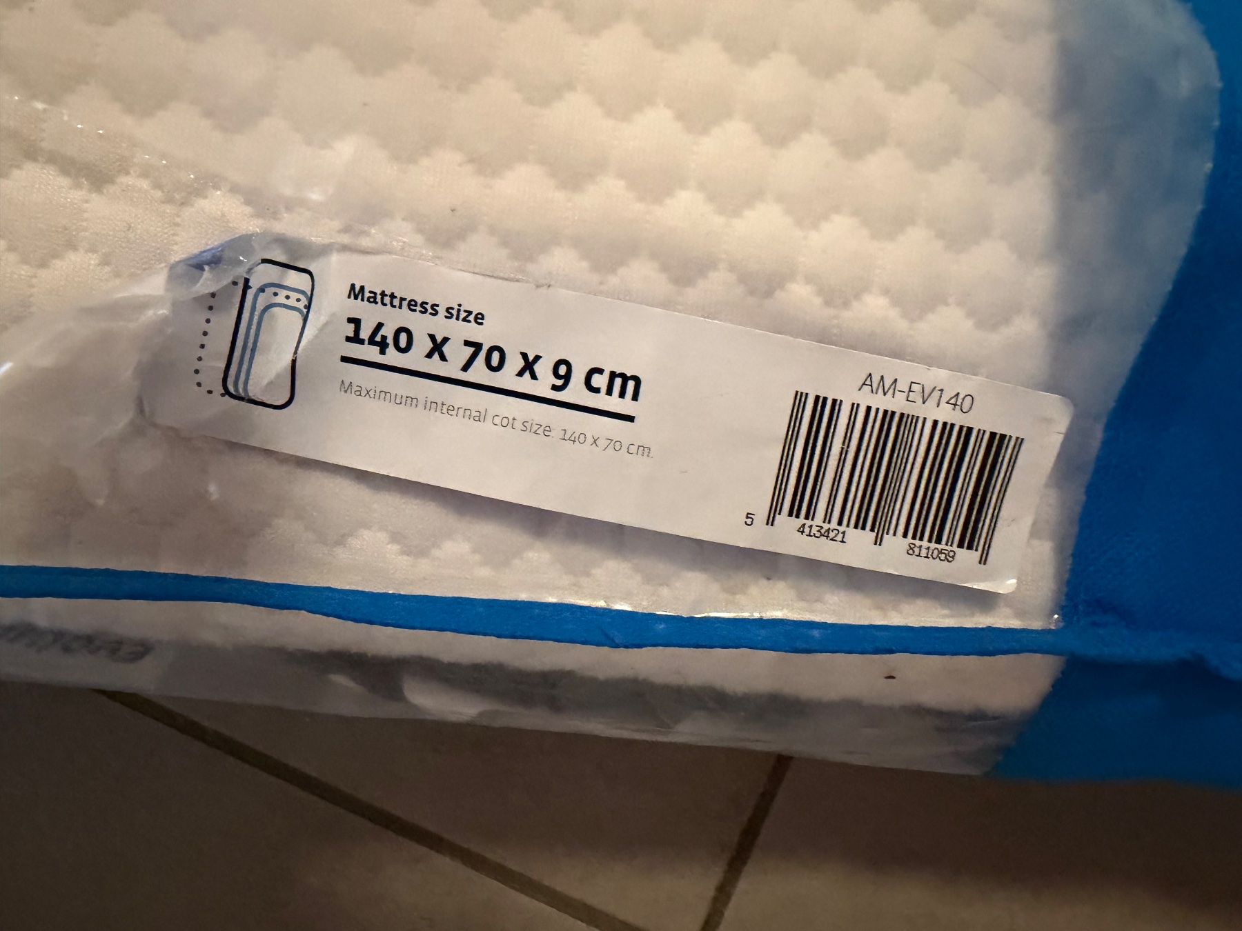 Matratzen: Aerosleep Matratze 140x70x9cm – Gebraucht aus Gunzwil von mhj_s88f 2