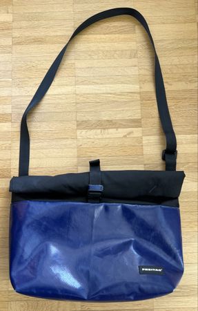 F640 Rollin Freitag Tasche Blau/Schwarz, Top Zustand
