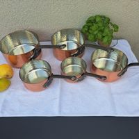 Banmalu France Kupferpfannen 5 Set nie benutzt