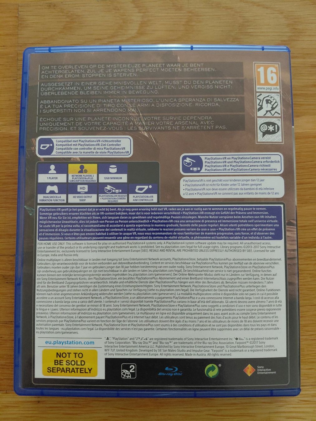 Sony Giochi: VR Farpoint PS4 – Usato da Oberwil BL venduto da kah_s55q 3