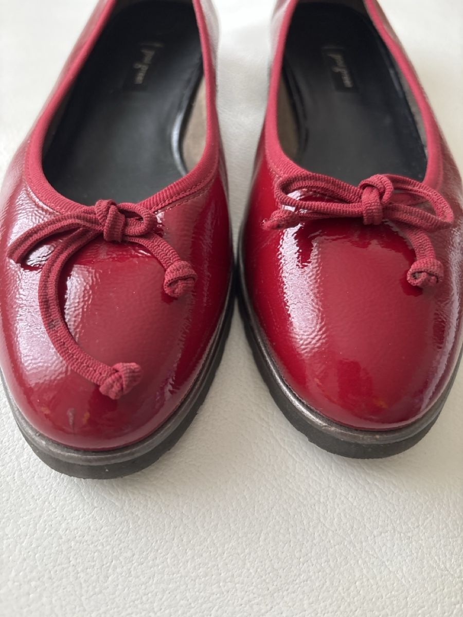 Paul Green Scarpe da donna: Paul Green Ballerinas, rot! – Usato da Zofingen venduto da MasterPCI 2