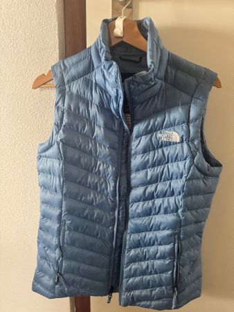 Gilet The North Face bleu rembourré
