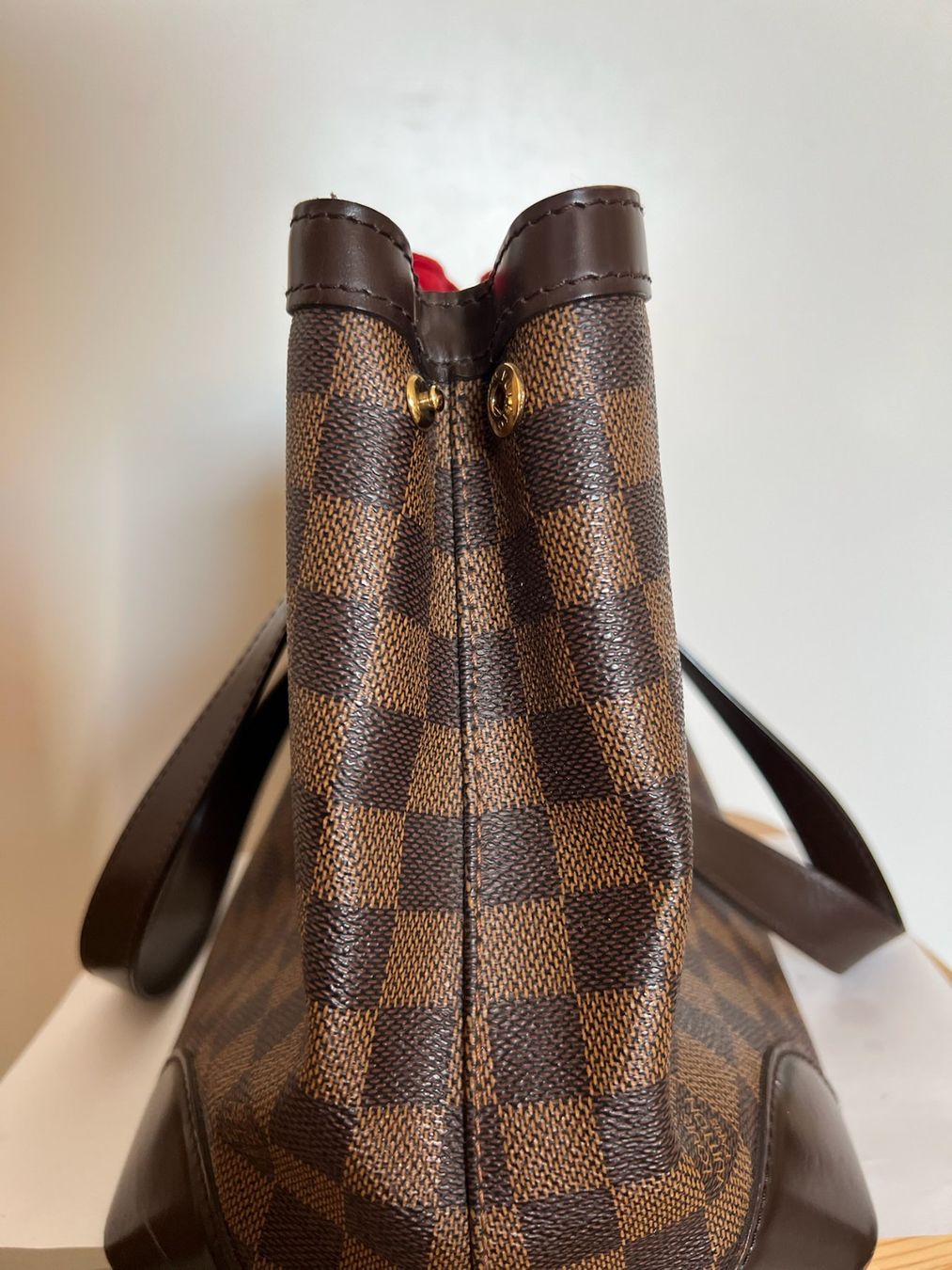 Louis Vuitton Borse: Louis Vuitton Hampstead in Damier Ebene – Usato da Allschwil venduto da nat_tjm2 5