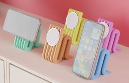 Supporto per iphone  caricatore