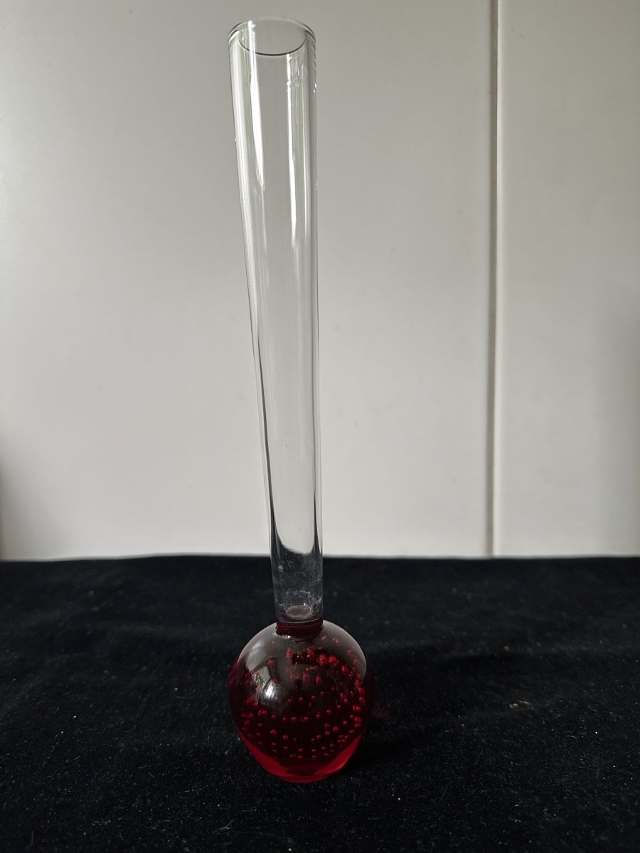 Vasen & Gefässe: Blumenvase aus Glas – Gebraucht aus Zürich von Chaeffeler 3