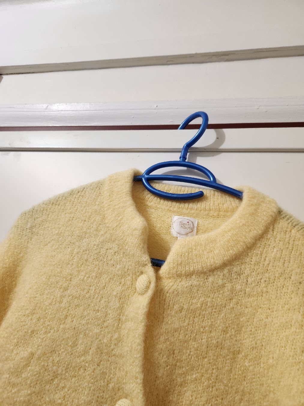 Des Petits Hauts Giacche: Cardigan oversize  Petits Hauts jaune taille 2  – Usato da Niedergösgen venduto da Eva2410 5
