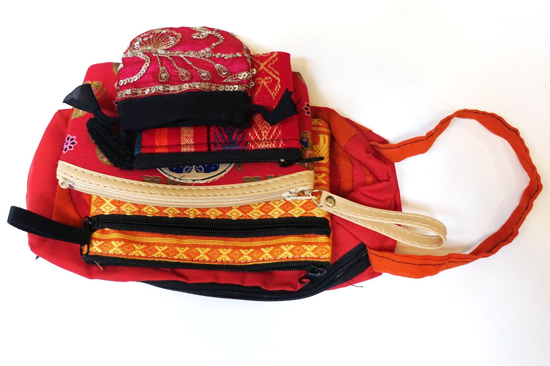 Borse: 5 Indische Beutel, Taschen, Säckchen – Nuovo (secondo la descrizione) da Buochs venduto da chicco64 3