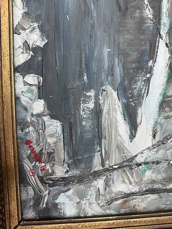 Dipinti: Ölgemälde Landschaft Schweiz, antiker schwerer Rahmen – Usato da Aarau venduto da sey_mny9 3