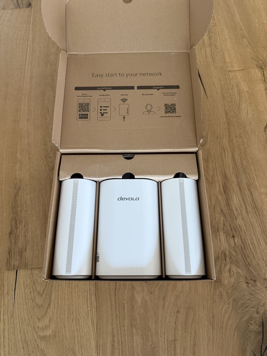 Devolo Modems & Router: Devolo WIFI 7 Mesh BE6500 3-pack - Router - WLAN – Neu (gemäss Beschreibung) aus Wattwil von AlcatronIntelligence 3