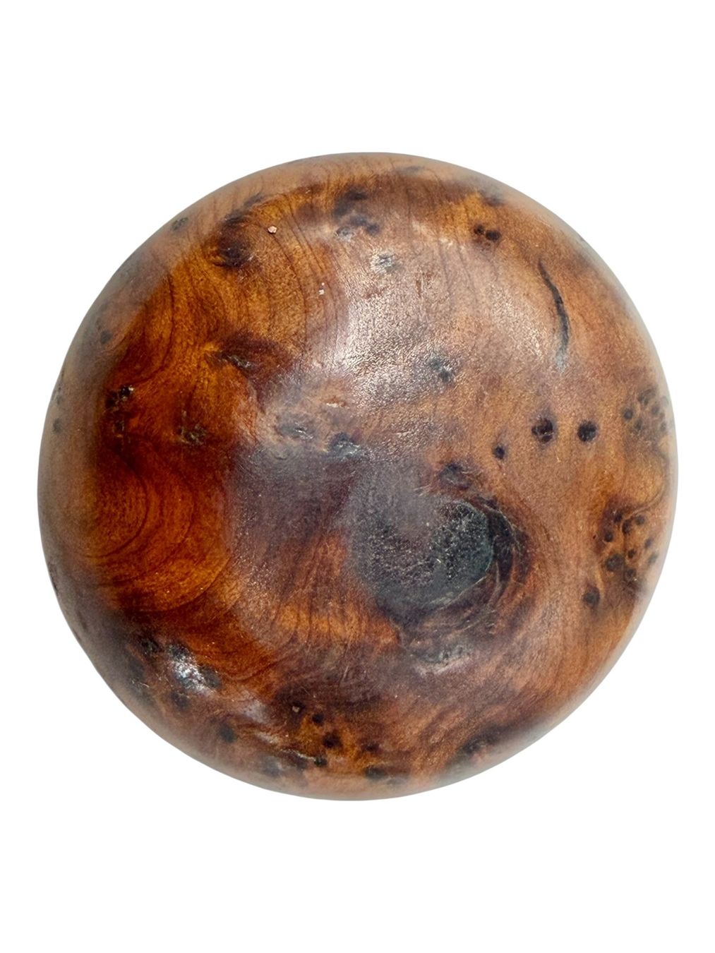 Barattoli: Boîte ancienne en loupe de thuya – Usato da Morges venduto da vintiques 7