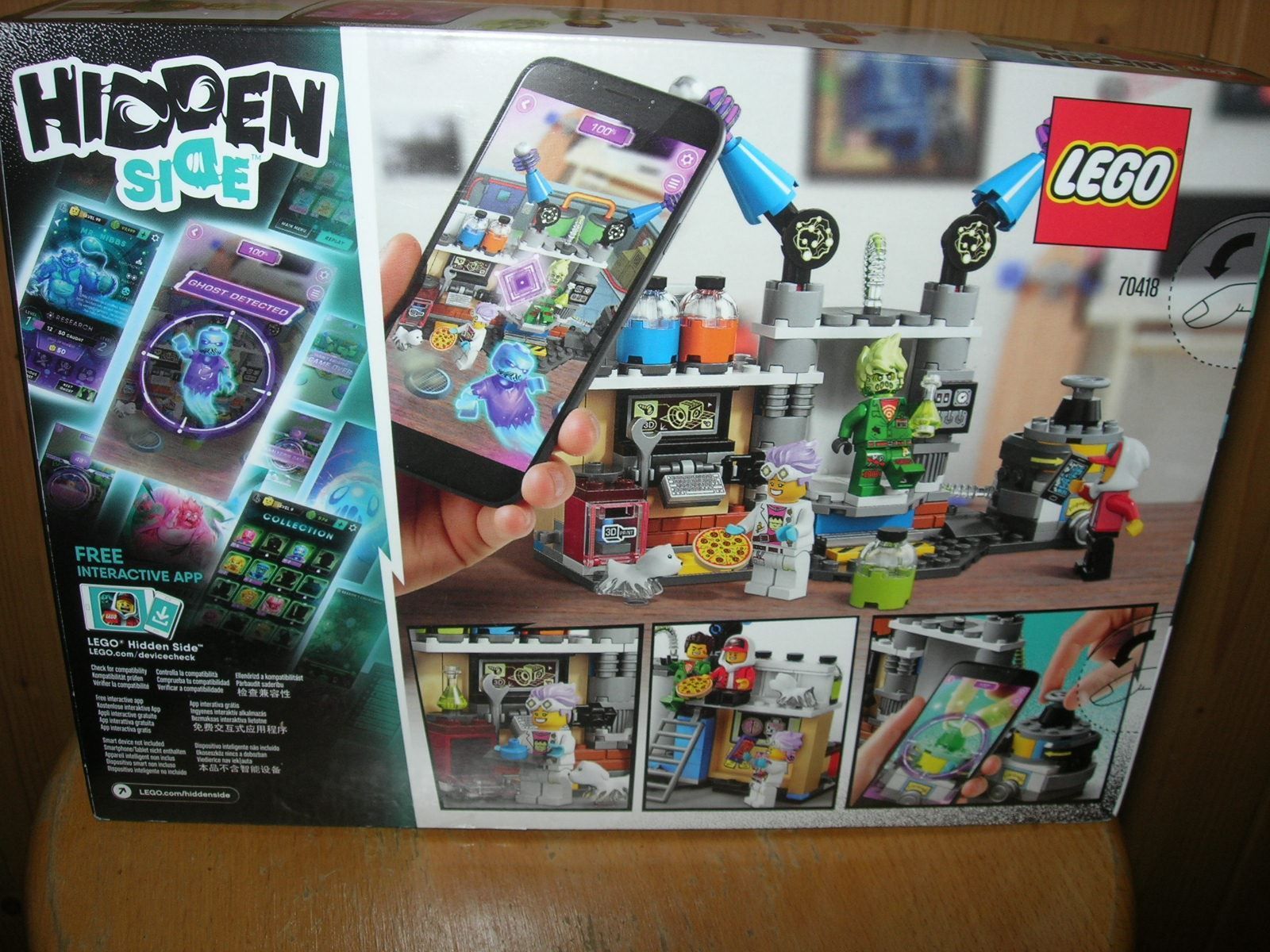 Lego Giocattoli: LEGO Hidden Side 70418  Geisterlabor – Nuovo e nell'imballaggio originale da Hornussen venduto da Corvette- 2