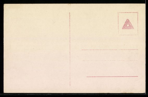 Cartoline postali: Sanke Nr.278, Flugzeug mit Eisernen Kreu – Usato da Berlin venduto da bartko-reher 1