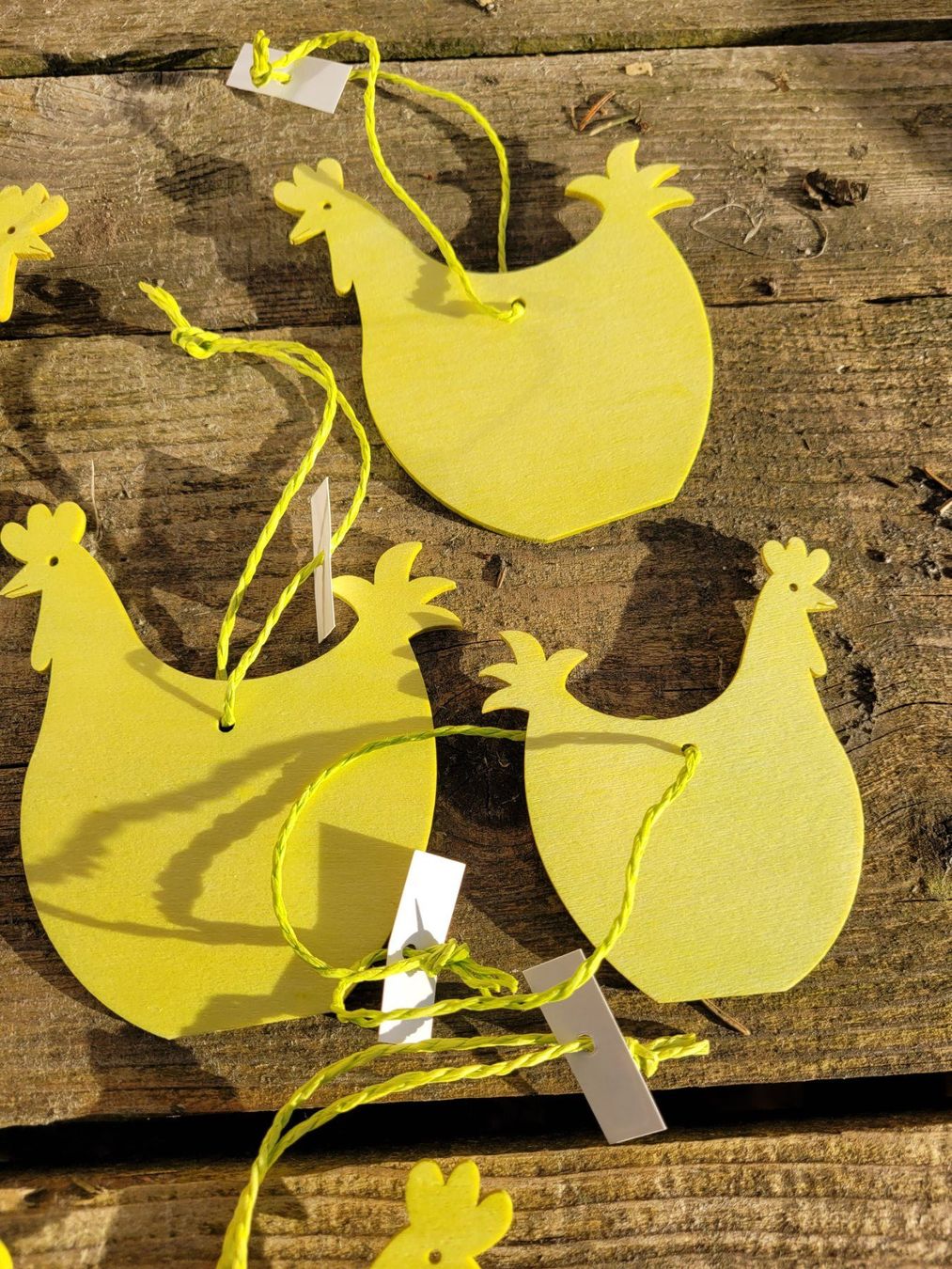 Tutte le decorazioni: 7er SET Deko Holzhühner – Usato da Nottwil venduto da echtMOMO 2
