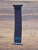 Apple Watch Milanaise Armband schwarz 44 mm