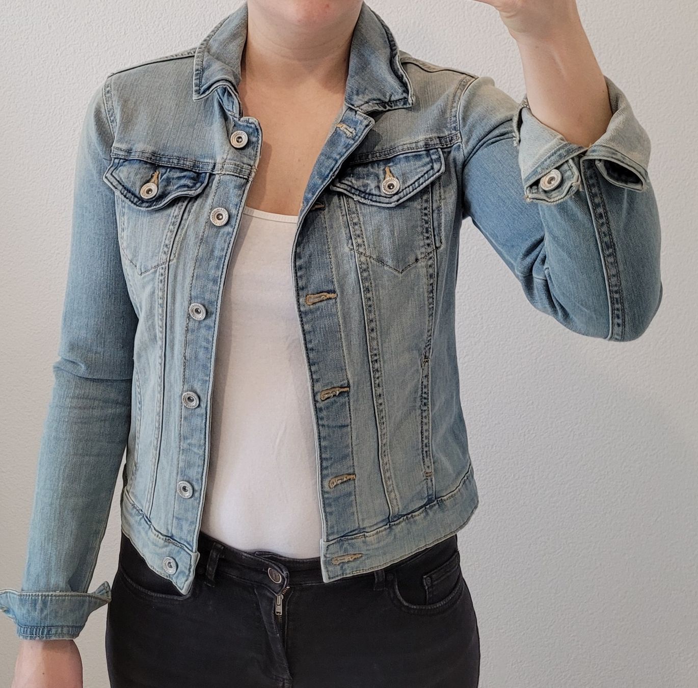 Jacken: Jeans Jacke, hellblau, Gr. 36 – Gebraucht aus Bennau von Moonshine_68