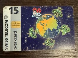 PTT-Taxcard Weltraum-Käfer / BLICK