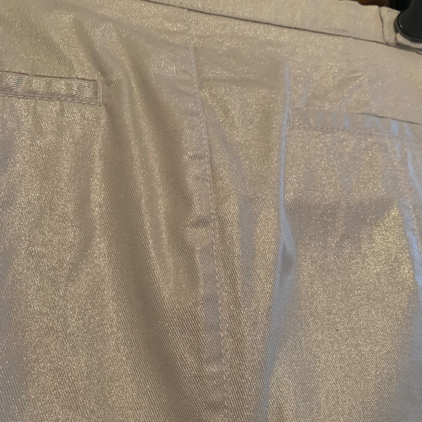 Moschino Röcke: MOSCHINO Silber metallic Jeans Rock Gr. 44IT – Gebraucht aus Interlaken von Bona55 6