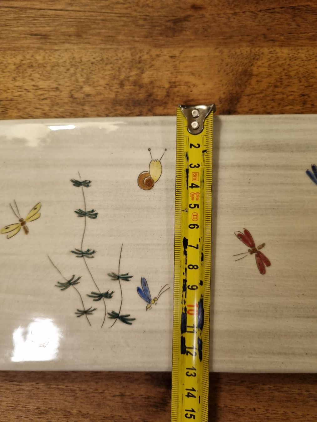 Piatti di portata: Handarbeit Keramik Platte mit Libellen 30cm – Usato da Scharnachtal venduto da devin03 2