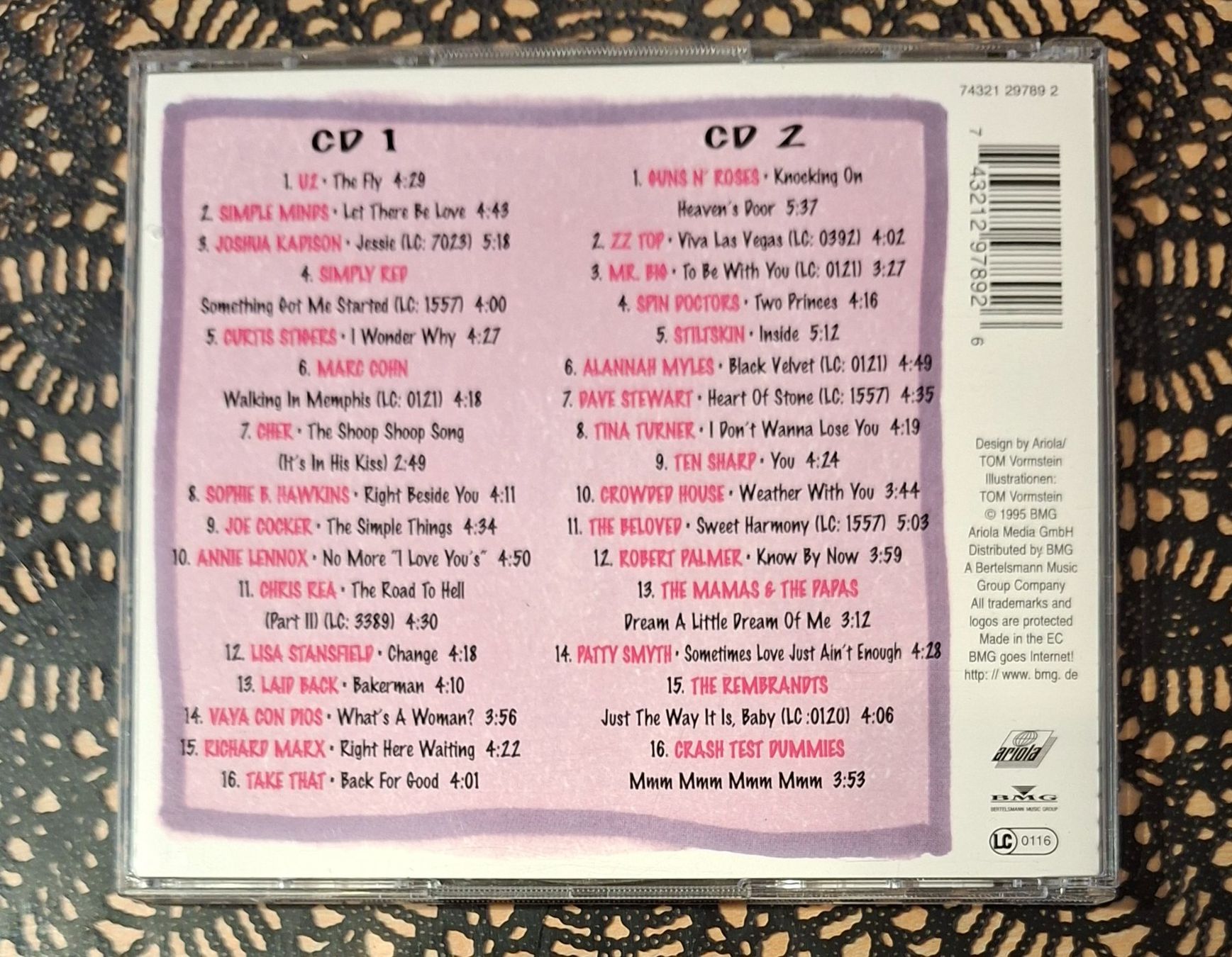 CDs: Hits der 90er Vol.1, Hit Compilation Sampler 2CD 1995 – D'occasion à Amriswil par Celini3 1