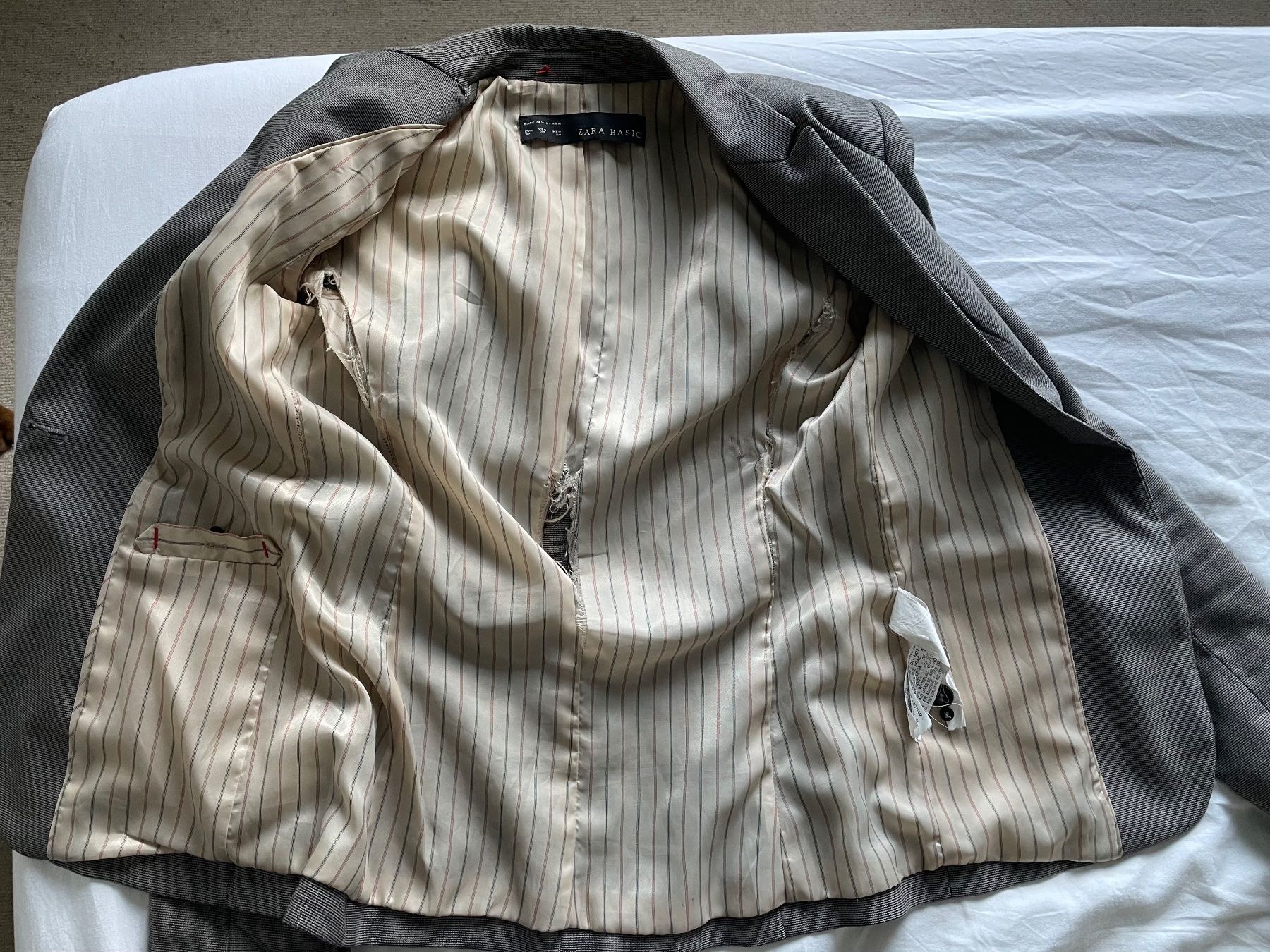 Completi & Tailleur: Zara suit: jacket + trousers set size 34 – Usato da Embrach venduto da lau_2gtp 9