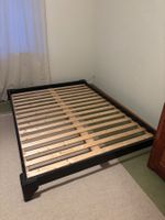 Futon Bett, 140x200, schwarz, Karup Design