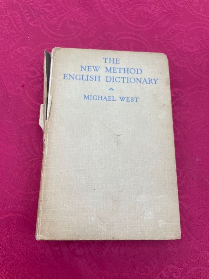 Bücher: Antik Rar - The new method English Dictionary Michael West – Gebraucht aus Bergdietikon von book-4-you