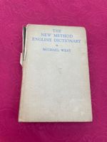 Antik Rar - The new method English Dictionary Michael West