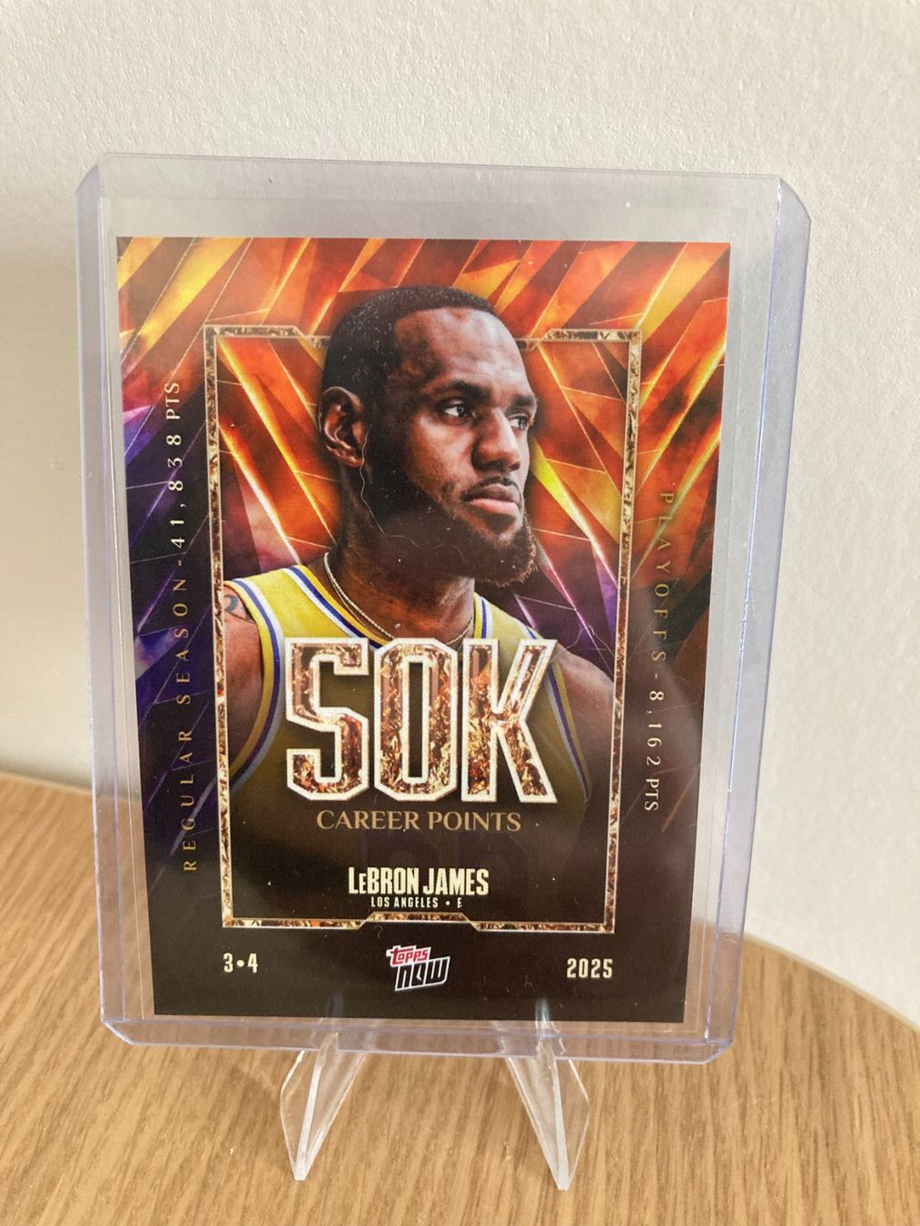Topps Carte collezionabili: Topps Now #12 - LeBron James 50k – Nuovo (secondo la descrizione) da La Tour-de-Peilz venduto da Tyalos_Cards