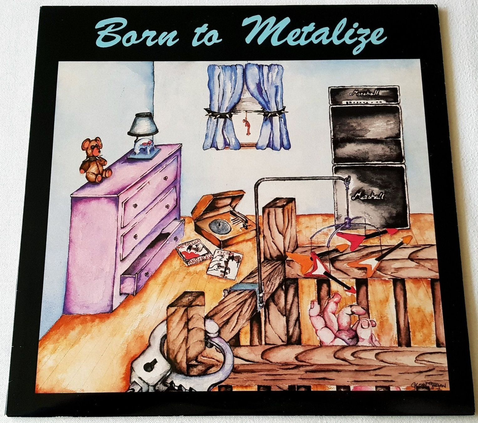 Dischi in vinile: Born To Metalize - LP - 1984 - US First Press - Megaforce – Usato da Uster venduto da Zardodel