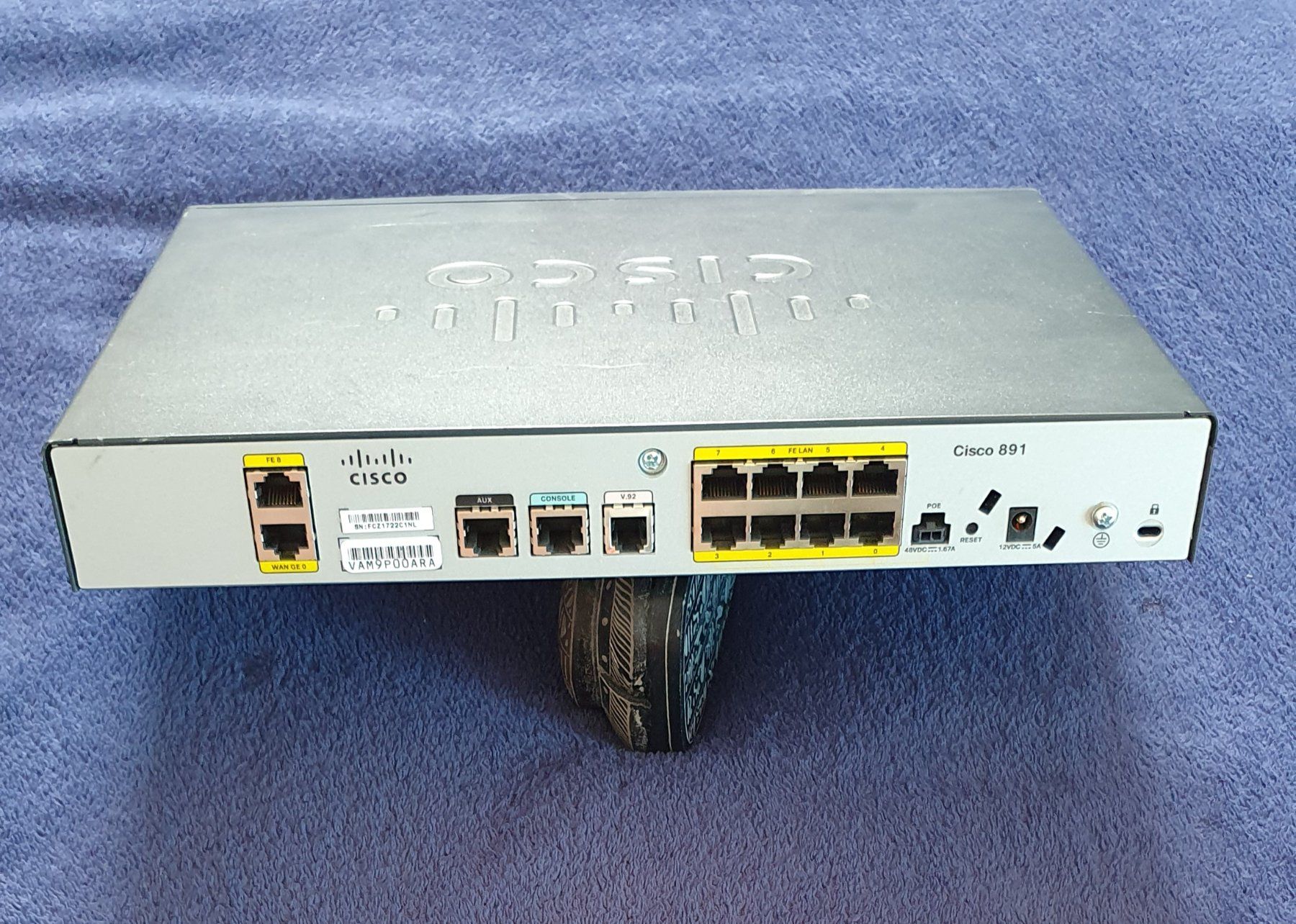 Cisco Modem & Router: Cisco  891Router – Usato da Erde venduto da zakleblanc 3