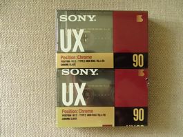 SONY UX 90 Chrome Kassetten 2Stk OVP