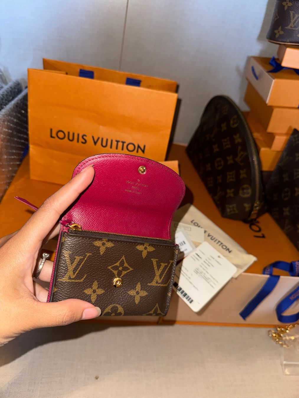 Louis Vuitton Portemonnaies: Louis Vuitton rosalie wallet Y2019 – D'occasion à Widnau par Pukpan_99 3