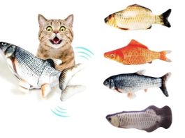 WACKELFISCH ELEKTRISCH MIT CATNIP - 25cm - KATZENMINZE