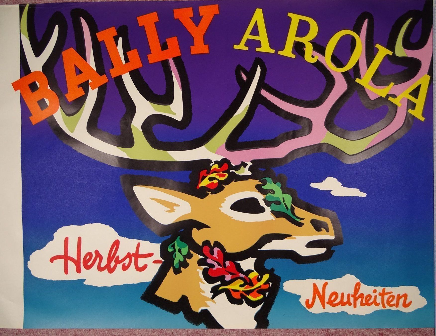 Poster & Bilder: BALLY AROLA, UM 1950 – Gebraucht aus Grüningen von Kartensammler