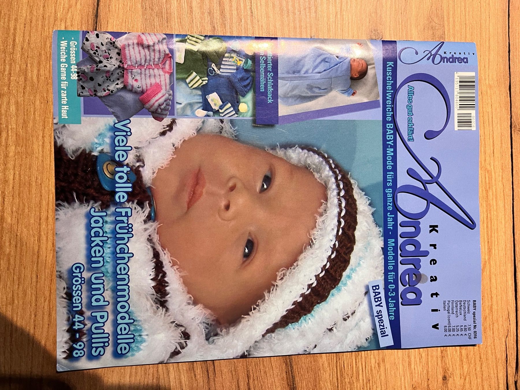 Riviste & Magazine: Baby Strickheft Kreativ Andrea – Usato da Büsserach venduto da bor_s88m