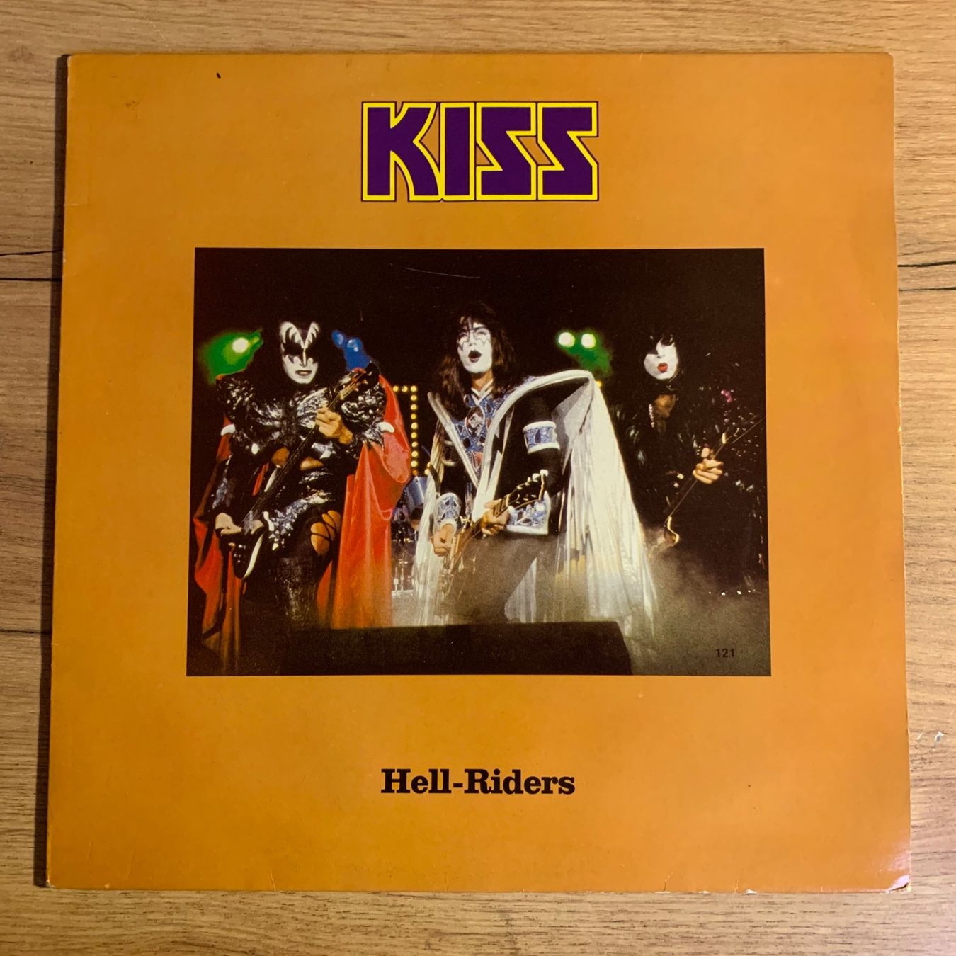 Schallplatten: KISS - HELL-RIDERS...BOOT GER 1986...VG++/VG+ – Gebraucht aus Gals von Diskopat